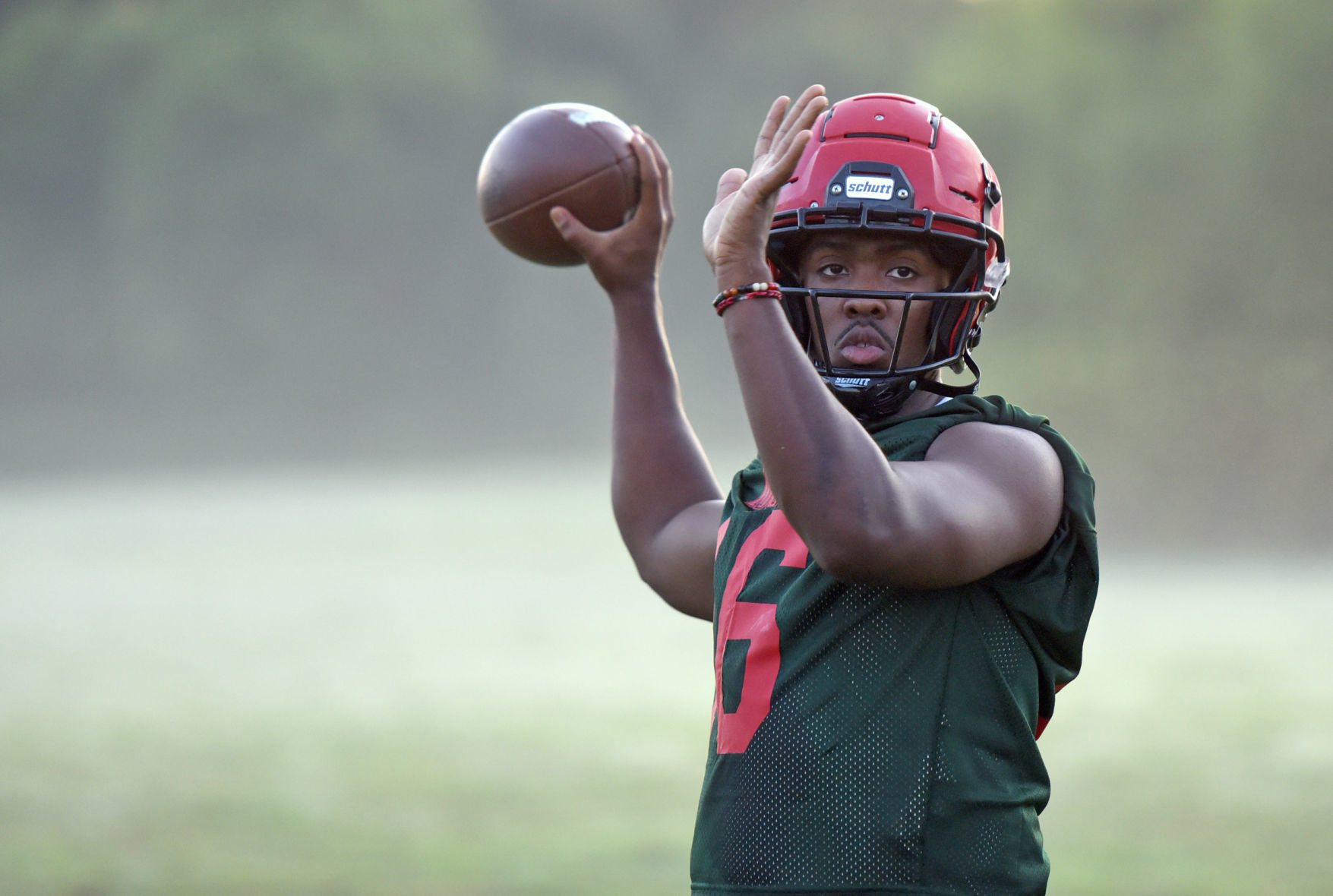 WSSU football first practice